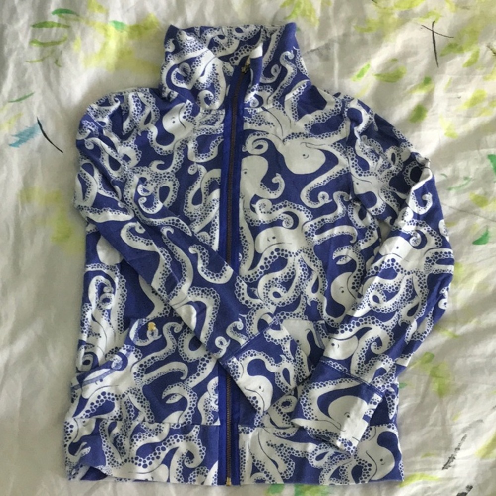 Lilly Pulitzer Zip-Up Sweatshirt